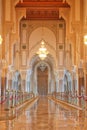 Interiors (praying hall) of the Mosque of Hassan I