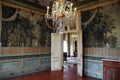 Interiors of Queluz National Palace, near Lisbon, Portugal