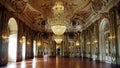 Interiors of Queluz National Palace, near Lisbon, Portugal