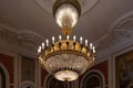 Interiors of royal halls in Christiansborg Palace in Copenhagen Denmark