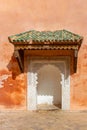 Interiors of Saadian tombs in the city of Marrakech, Morocco