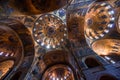 Interiors of Saint Mark basilica, Venice, Italy Royalty Free Stock Photo