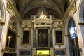 Interiors San Frediano basilica, Lucca, Italy