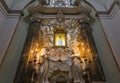 Interiors San Frediano basilica, Lucca, Italy