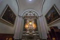 Interiors San Frediano basilica, Lucca, Italy