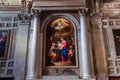 Interiors San Frediano basilica, Lucca, Italy