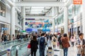 Interiors of Seoul-Incheon International Airport, the primary airport serving the Seoul Capital Area, and one of the largest and Royalty Free Stock Photo