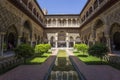 Interiors of Seville Alcazar, Seville, Andalusia, spain