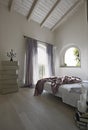 Interiors shots of a modern bedroom Royalty Free Stock Photo