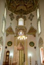 Interiors of Sinan Pasha mosque at Prizren in Kosovo