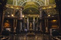 Interiors of the State Hall of the Austrian National Library.