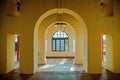 Interiors of Thibaw Palace  Thiba Palace  in Ratnagiri, Royalty Free Stock Photo