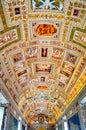 Interiors of Vatican museum Royalty Free Stock Photo