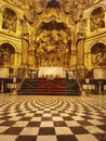 The interiour of the Holy Chapel of the Saviour

In Ubeda town, AndalucÃ­a, Spain Royalty Free Stock Photo