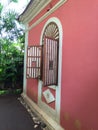 Interirs of Old Portuguese Bungalow in Goa Royalty Free Stock Photo