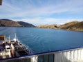 Interislander boat nz Royalty Free Stock Photo