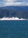 Interislander captured in Wellington New Zealand