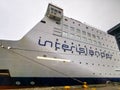 Interislander ferry at dock