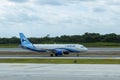 Interjet Airlines A320 at Cancun Airport, Mexico Royalty Free Stock Photo