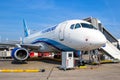 Interjet Sukhoi SSJ100 Superjet passenger plane Royalty Free Stock Photo