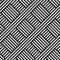 INTERLACING STRIPED LINES. HERRINGBONE SEAMLESS VECTOR PATTERN.