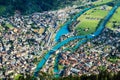 Interlaken town, Switzerland