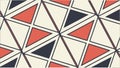 Interlocking Abstract Triangle Pattern Vector Background, vector design Generative AI Royalty Free Stock Photo