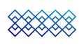 Interlocking Diamond Pattern, Abstract Geometric Design, vector design Generative AI Royalty Free Stock Photo