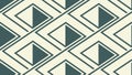 Interlocking Geometric Triangles Seamless Pattern, vector design Generative AI Royalty Free Stock Photo