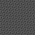 Interlocking Grey Concrete Paving Stones Pattern Vector Royalty Free Stock Photo