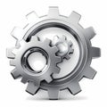 Interlocking Gears: Teamwork & Progress Royalty Free Stock Photo