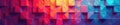 Interlocking square grid with varying opacity creates depth , layered, repeating
