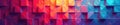 Interlocking square grid with varying opacity creates depth , layered, repeating