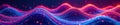 Interlocking, thin wave pattern; rhythmic, fluid lines create dynamic texture , blue, ripple, modern