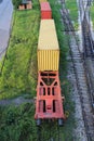 Intermodal Container Train Royalty Free Stock Photo