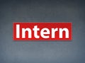 Intern Red Banner Abstract Background