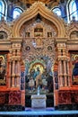 Interior of the Church Savior on Spilled Blood Royalty Free Stock Photo