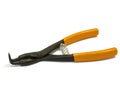 Internal bent circlip pliers Royalty Free Stock Photo