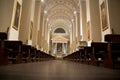 Internal of Cathedral of Vilnius Royalty Free Stock Photo