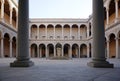 Internal court of Alcaza in Toledo, Spain Royalty Free Stock Photo