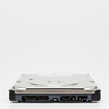 Internal hard drive on a white background. The rectangular metallic casing features a Royalty Free Stock Photo
