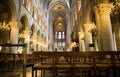 Internal interior Notre Dame de Paris