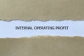 internal operating profit on white paper