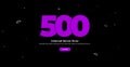 500 Internal Server Error. Vector layout template