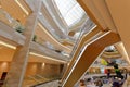 The internal structure of meisui mall Royalty Free Stock Photo