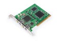 Internal video capture card for PC on a white background Royalty Free Stock Photo