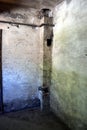 The internal view of the entrance chamber to the main a gas chamber in the Concentration Camp in