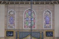 Internal view of Suleymaniye Mosque, Istanbul Royalty Free Stock Photo