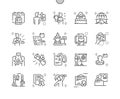 International Accreditation Day Well-crafted Pixel Perfect Vector Thin Line Icons 30 2x Grid for Web Graphics and Apps