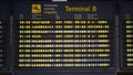 International Airport Arrivals Board